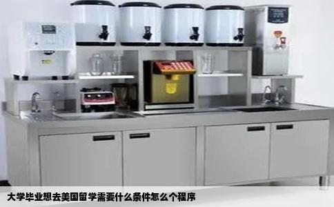 大学毕业想去美国留学需要什么条件怎么个程序