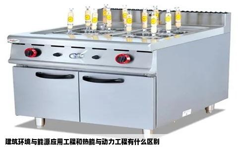 建筑环境与能源应用工程和热能与动力工程有什么区别