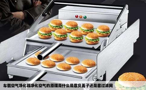 车载空气净化器净化空气的原理是什么是靠负离子还是靠过滤网