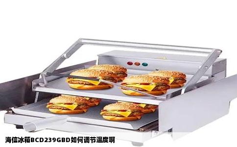 海信冰箱BCD239GBD如何调节温度啊