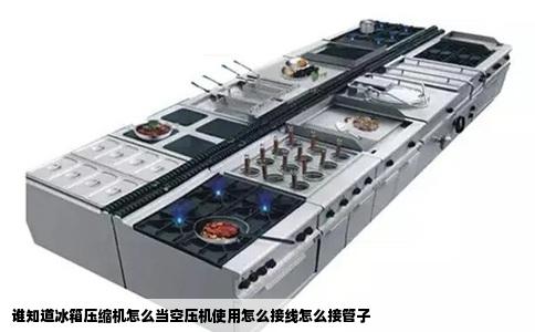 谁知道冰箱压缩机怎么当空压机使用怎么接线怎么接管子