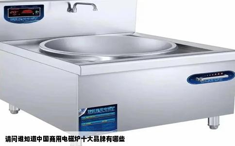 请问谁知道中国商用电磁炉十大品牌有哪些