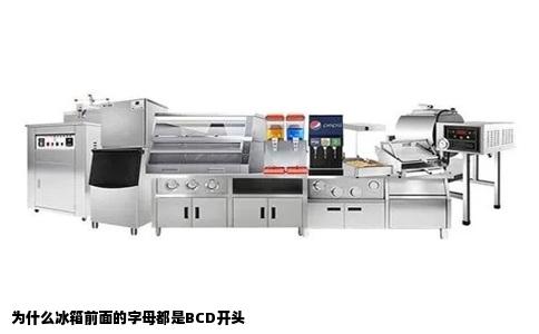 为什么冰箱前面的字母都是BCD开头