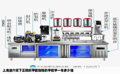 上海请介绍下正规的学做咖啡的学校学一年多少钱