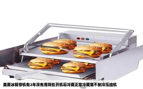 美菱冰箱停机有2年没有用现在开机后冷藏正常冷藏室不制冷压缩机