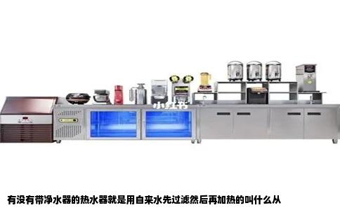 有没有带净水器的热水器就是用自来水先过滤然后再加热的叫什么从