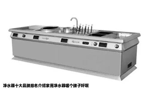 净水器十大品牌排名介绍家用净水器哪个牌子好啊
