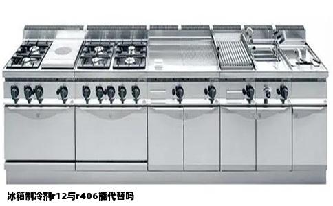 冰箱制冷剂r12与r406能代替吗