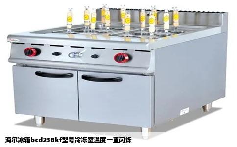 海尔冰箱bcd238kf型号冷冻室温度一直闪烁