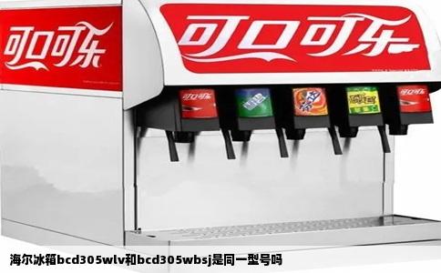 海尔冰箱bcd305wlv和bcd305wbsj是同一型号吗