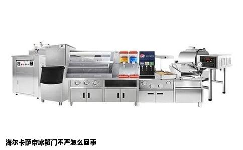 海尔卡萨帝冰箱门不严怎么回事