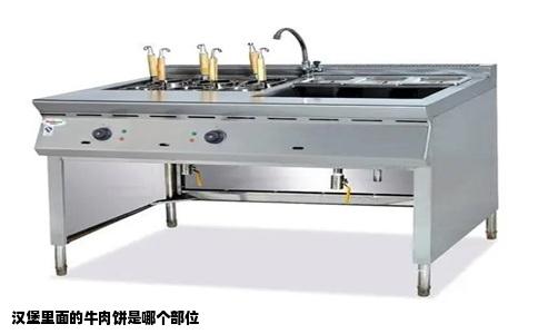 汉堡里面的牛肉饼是哪个部位