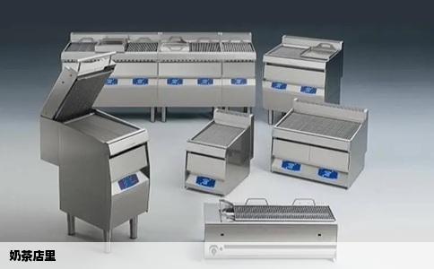 奶茶店里