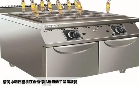 请问冰箱压缩机在自动停机后启动了是啥故障