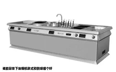 谁能回答下油烟机欧式和侧吸哪个好